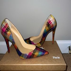 christian louboutin 120 disco square 38.5